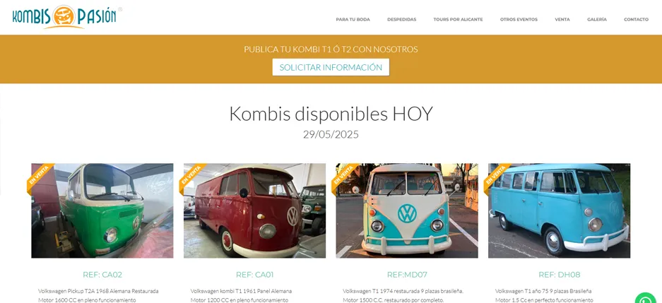 Project image gallery - Kombispasion