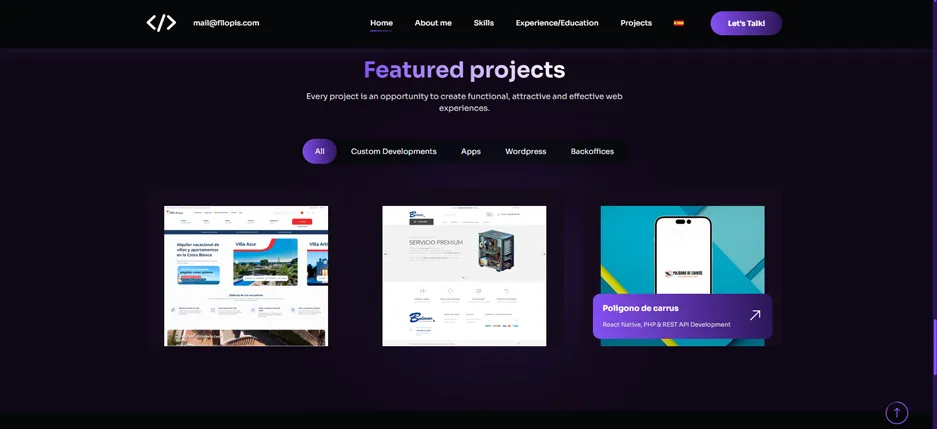 Project image gallery - Fllopis